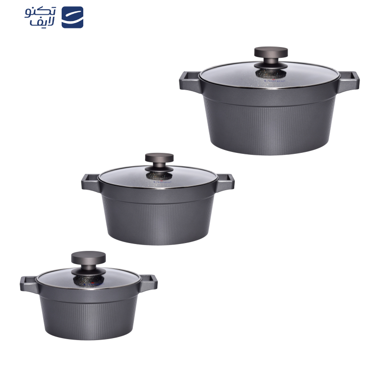 سرویس پخت و پز 8 پارچه یونیک طرح دیاموند کد 8501 سرویس پخت و پز 8 پارچه یونیک طرح دیاموند کد 8501