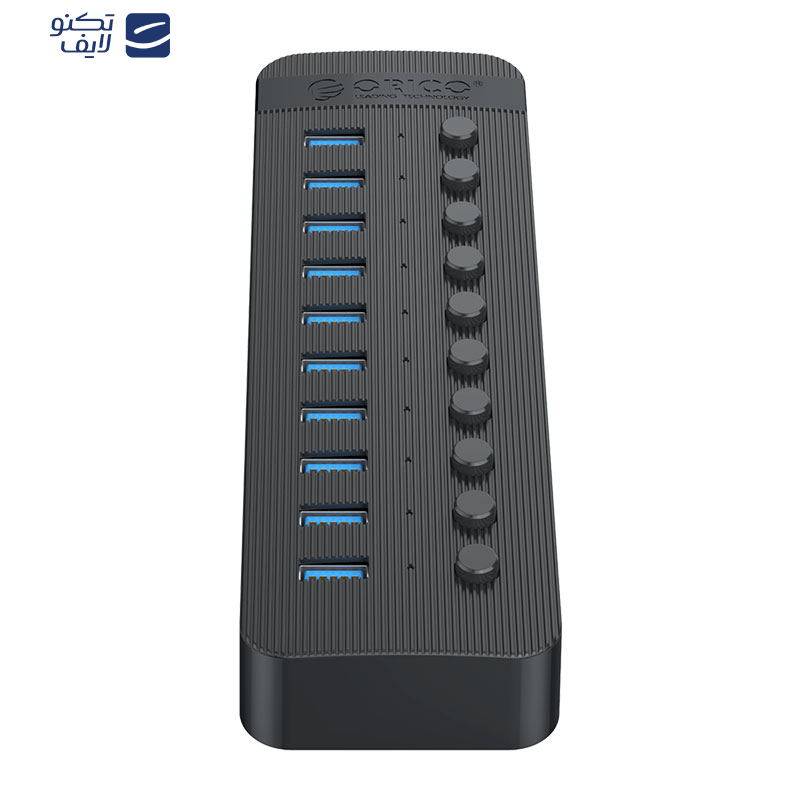 هاب 10 پورت USB 3.0 اوریکو مدل CT2U3-10AB هاب 10 پورت USB 3.0 اوریکو مدل CT2U3-10AB
