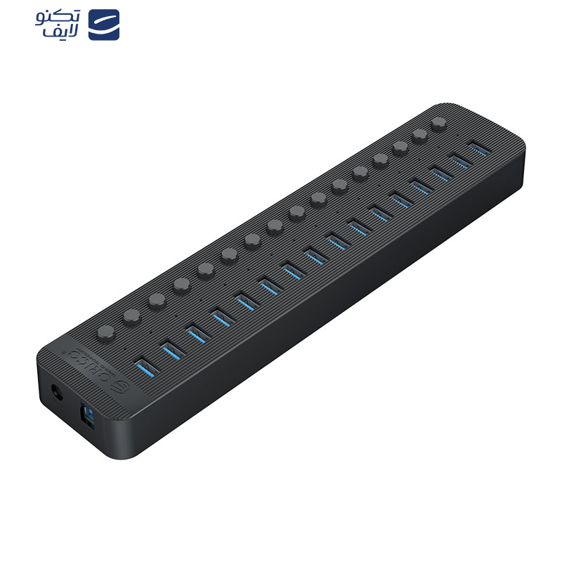 هاب 16 پورت USB 3.0 اوریکو مدل CT2U3-16AB هاب 16 پورت USB 3.0 اوریکو مدل CT2U3-16AB