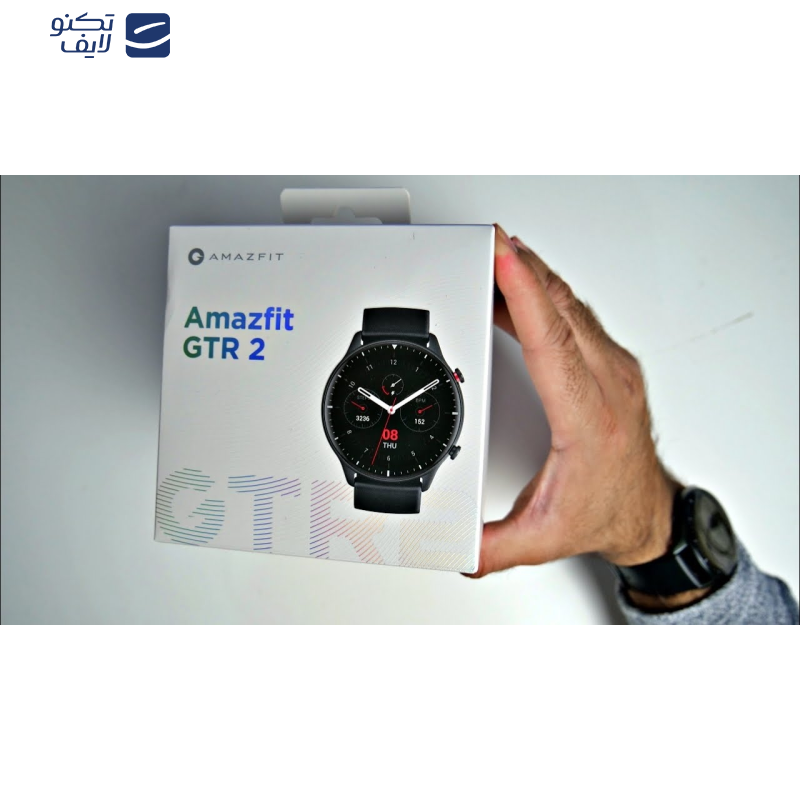 ساعت هوشمند امیزفیت مدل GTR 2 بند سیلیکونی ساعت هوشمند امیزفیت مدل GTR 2 بند سیلیکونی
