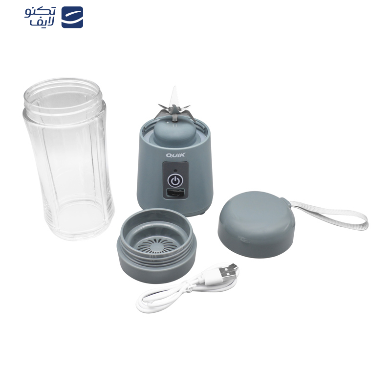 شیکر کوئیک مدل شارژی کد Q3 گنجایش 0.380 لیتر شیکر کوئیک مدل شارژی کد Q3 گنجایش 0.380 لیتر