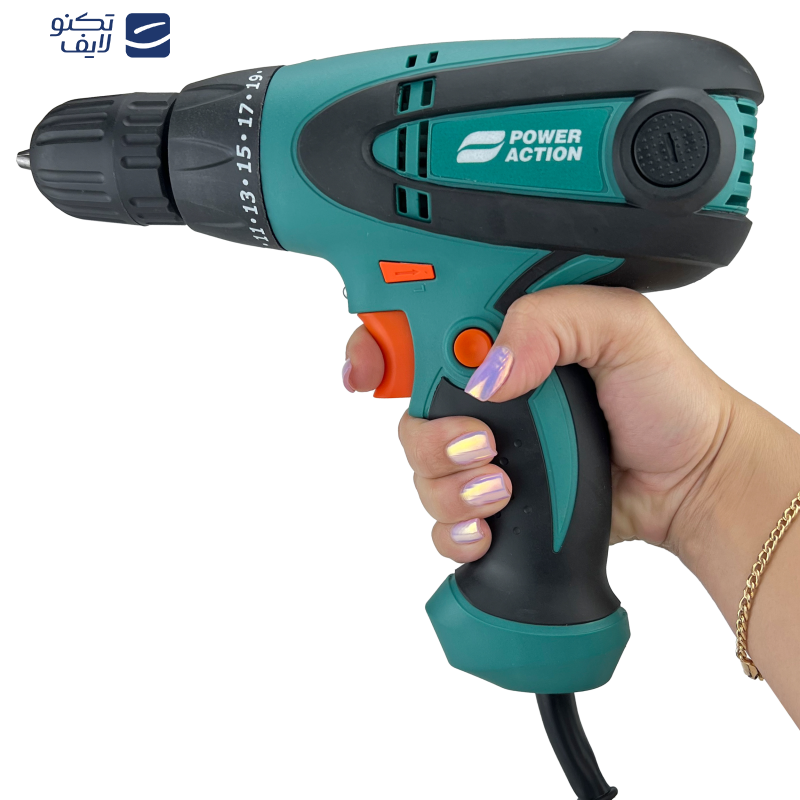 پیچ گوشتی برقی پاور اکشن مدل HD 450