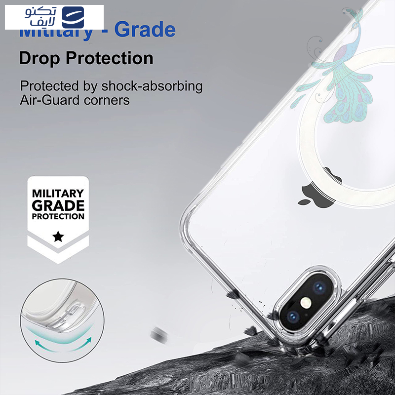 کاور پیکوک مدل Clear Magsafe مناسب برای گوشی موبایل اپل iPhone XS Max کاور پیکوک مدل Clear Magsafe مناسب برای گوشی موبایل اپل iPhone XS Max