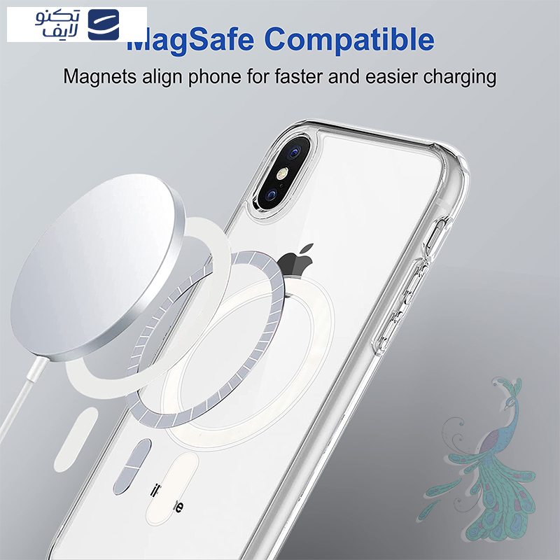 کاور پیکوک مدل Clear Magsafe مناسب برای گوشی موبایل اپل iPhone X/XS کاور پیکوک مدل Clear Magsafe مناسب برای گوشی موبایل اپل iPhone X/XS