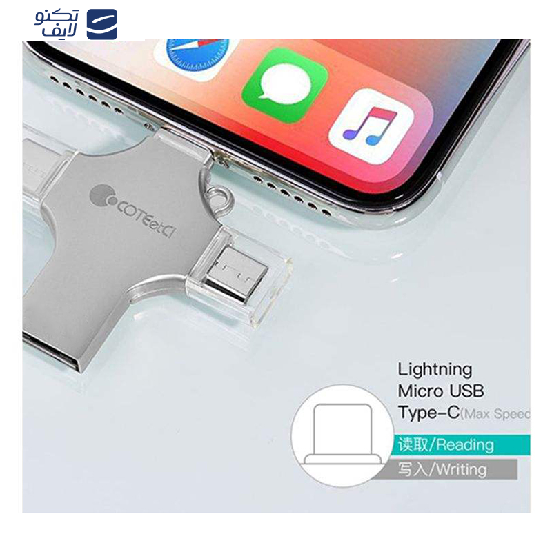 فلش مموری کوتتسی مدل CS8836-64 ظرفیت 64 گیگابایت فلش مموری کوتتسی مدل CS8836-64 ظرفیت 64 گیگابایت