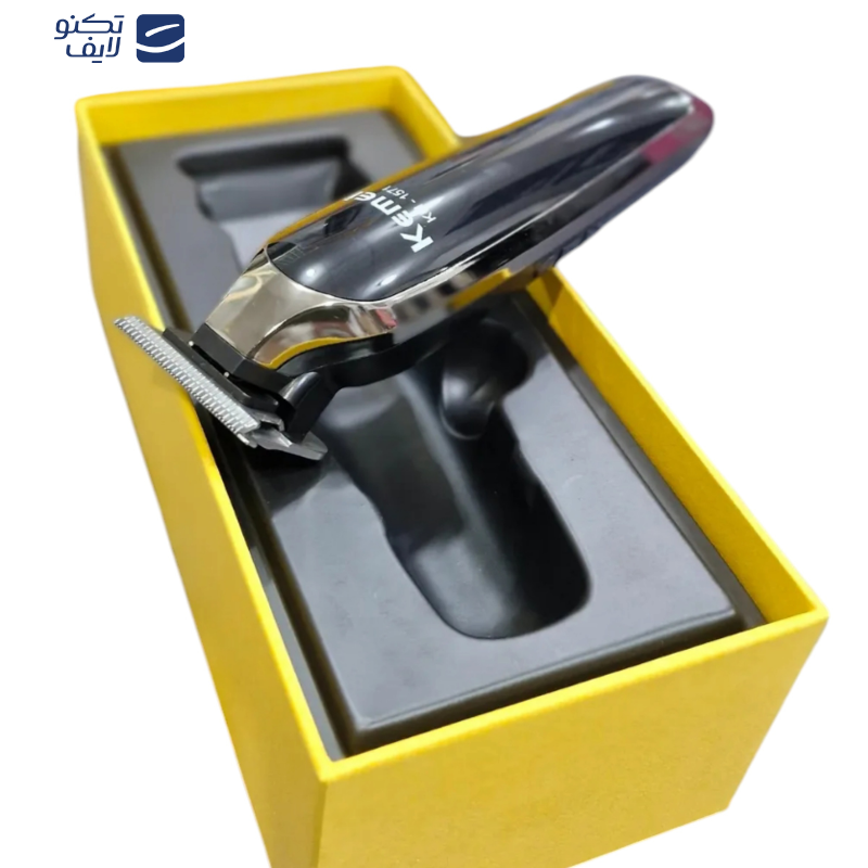 ماشین اصلاح موی سر و صورت کیمی مدل km-1571 ماشین اصلاح موی سر و صورت کیمی مدل km-1571