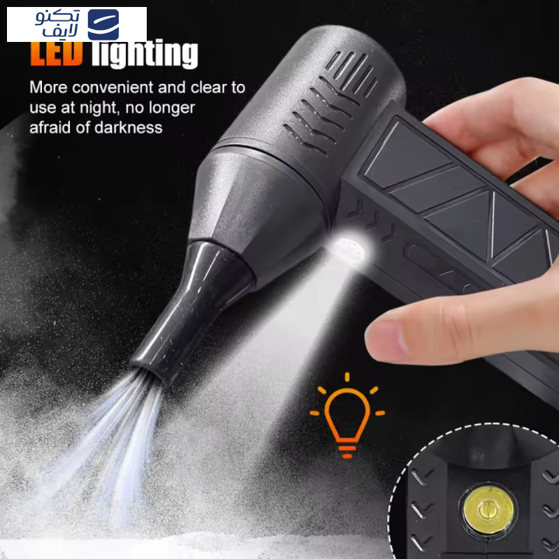 دستگاه دمنده و مکنده شارژی مدل VIOLENT چراغدار