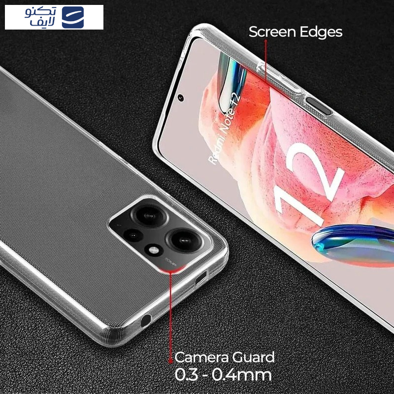 کاور ویواتل مدل Transparent مناسب برای گوشی موبایل شیائومی Redmi Note 12 4G