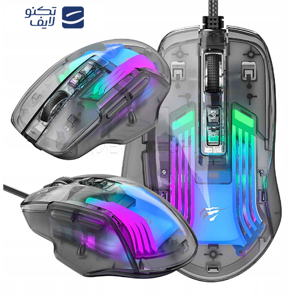 ماوس سیم دار گیمینگ هویت مدل MS1011SE ماوس سیم دار گیمینگ هویت مدل MS1011SE