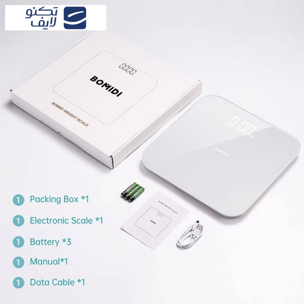 ترازو دیجیتال بمیدی مدل W1 ترازو دیجیتال بمیدی مدل W1