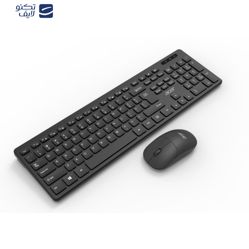 کیبورد و ماوس بی سیم ایسر مدل OAK920 کیبورد و ماوس بی سیم ایسر مدل OAK920