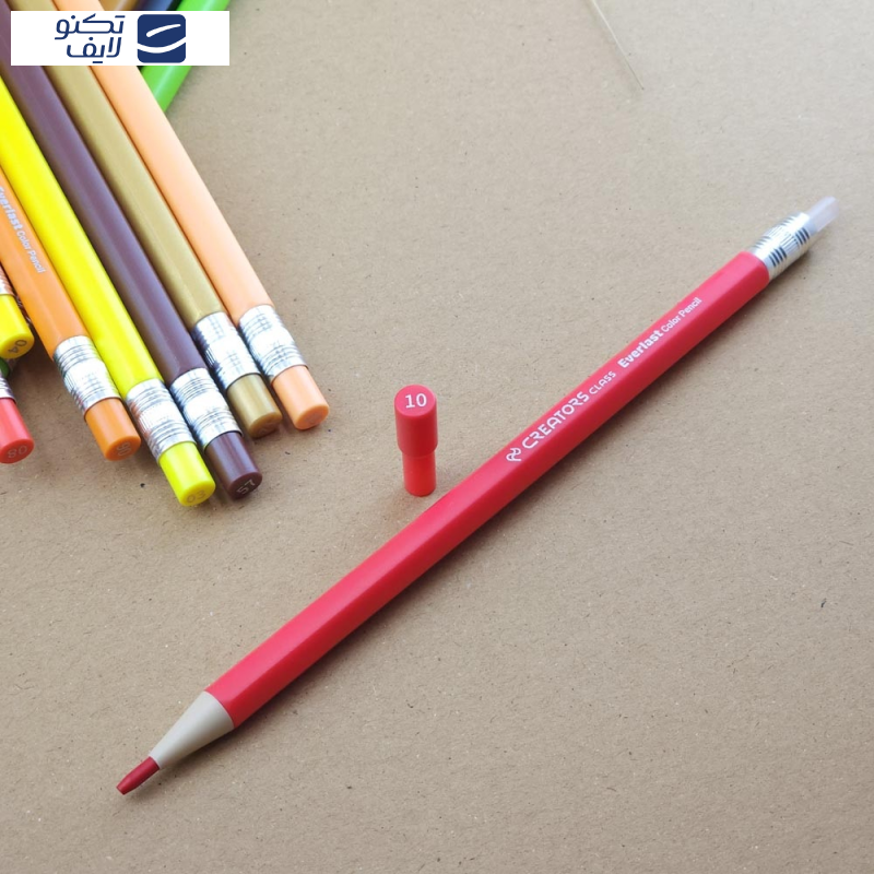 مداد رنگی 12 رنگ کریتورز کلاس مدل اتودی کد CP-26-12 مداد رنگی 12 رنگ کریتورز کلاس مدل اتودی کد CP-26-12