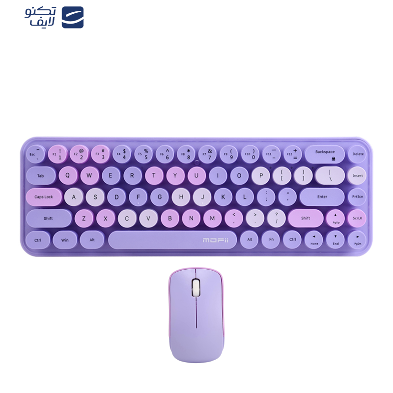  کیبورد و ماوس بی سیم مافی مدل I bean، سوییچ ممبران، Tenkeyless