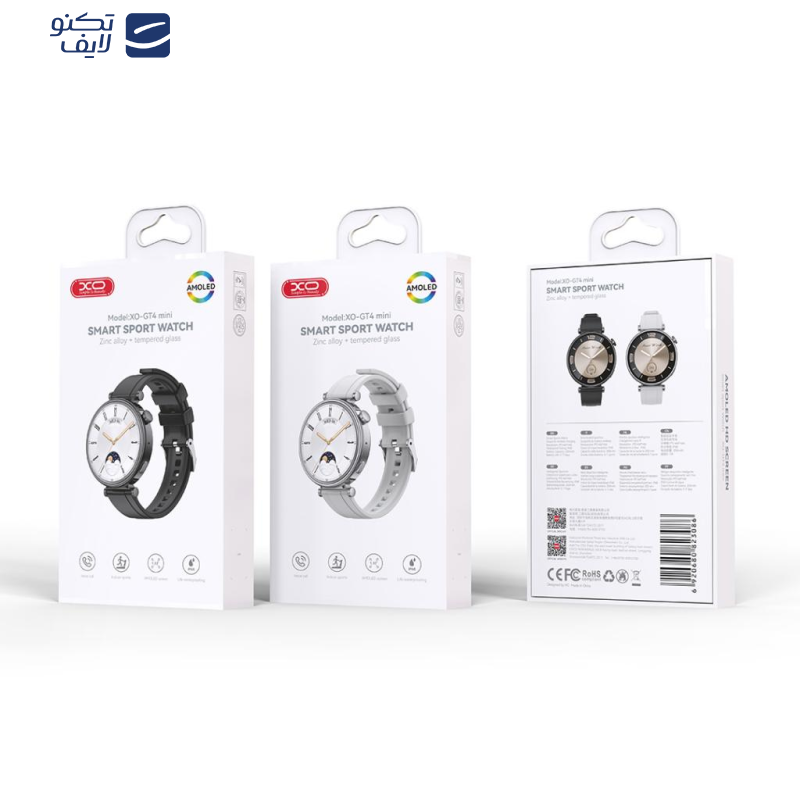 ساعت هوشمند ایکس او مدل GT4 mini ساعت هوشمند ایکس او مدل GT4 mini