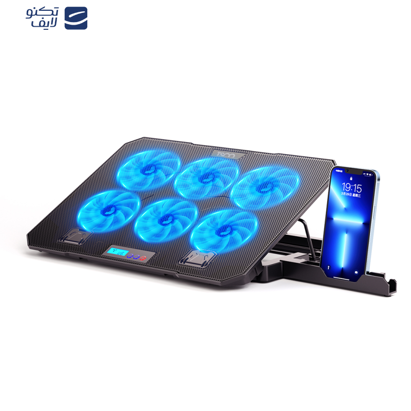 پایه خنک کننده لپ تاپ دارای پورت USB تسکو مدل TCLP 3112 با قابلیت تنظیم ارتفاع پایه خنک کننده لپ تاپ دارای پورت USB تسکو مدل TCLP 3112 با قابلیت تنظیم ارتفاع