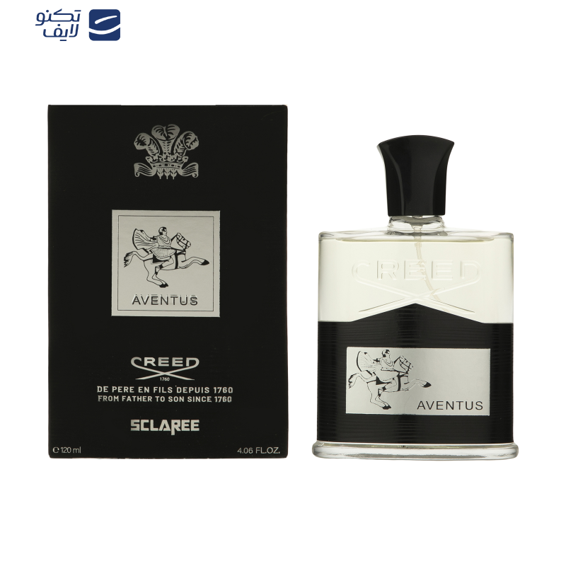 ادو پرفیوم مردانه اسکلاره مدل Creed Aventus حجم 120 میلی لیتر