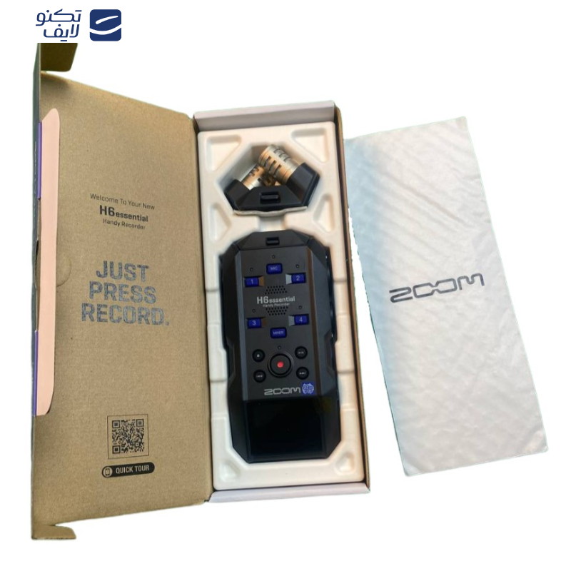 ضبط کننده حرفه ای صدا زوم مدل H6 essential
