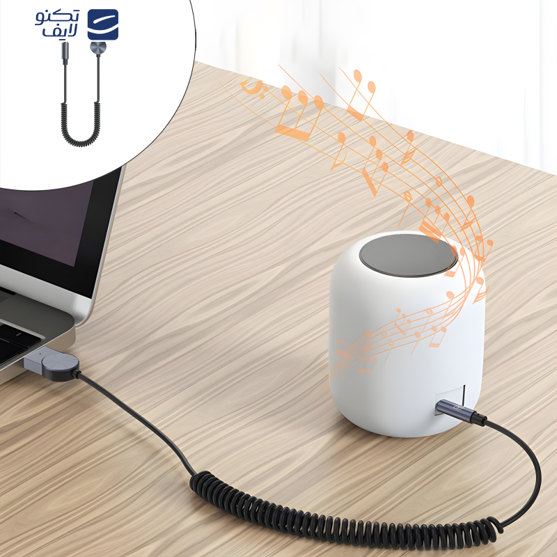 گیرنده بلوتوثی صدا یسیدو مدل YAU24 BT گیرنده بلوتوثی صدا یسیدو مدل YAU24 BT