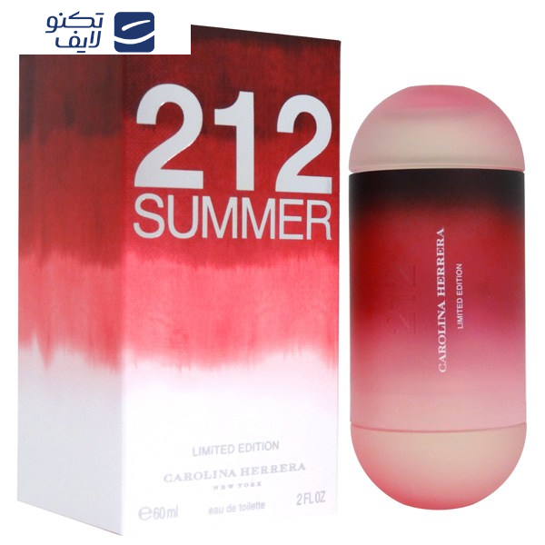 ادو تویلت زنانه کارولینا هررا مدل 212 Summer حجم 60 میلی لیتر ادو تویلت زنانه کارولینا هررا مدل 212 Summer حجم 60 میلی لیتر