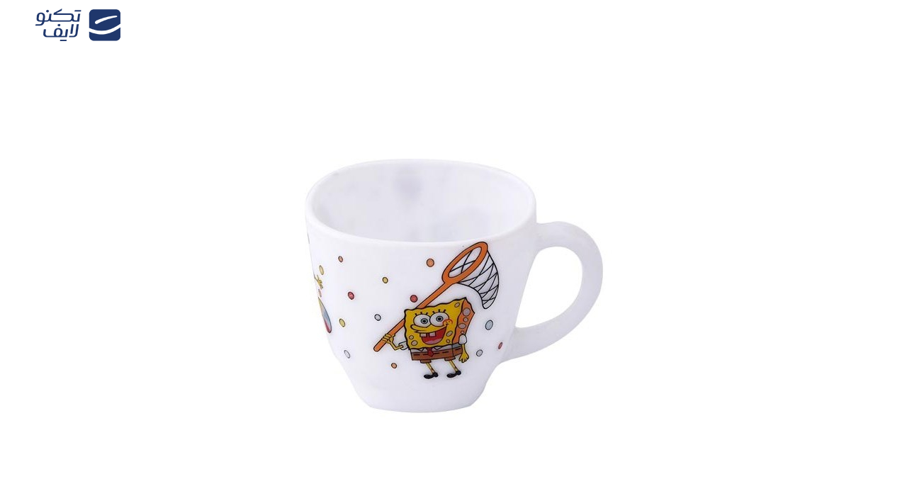سرویس غذاخوری 5 پارچه کودک پارس اوپال طرح Sponge Bob سرویس غذاخوری 5 پارچه کودک پارس اوپال طرح Sponge Bob