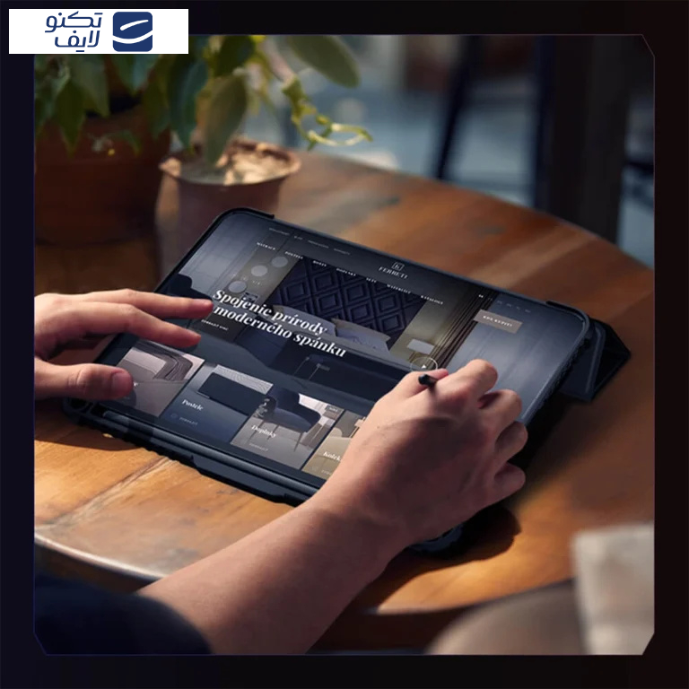 کیف کلاسوری نیلکین مدل Bumper Pro Multi Angle مناسب برای تبلت اپل iPad Air 13 2024 / iPad Pro 12.9 2020/2021/2022 کیف کلاسوری نیلکین مدل Bumper Pro Multi Angle مناسب برای تبلت اپل iPad Air 13 2024 / iPad Pro 12.9 2020/2021/2022