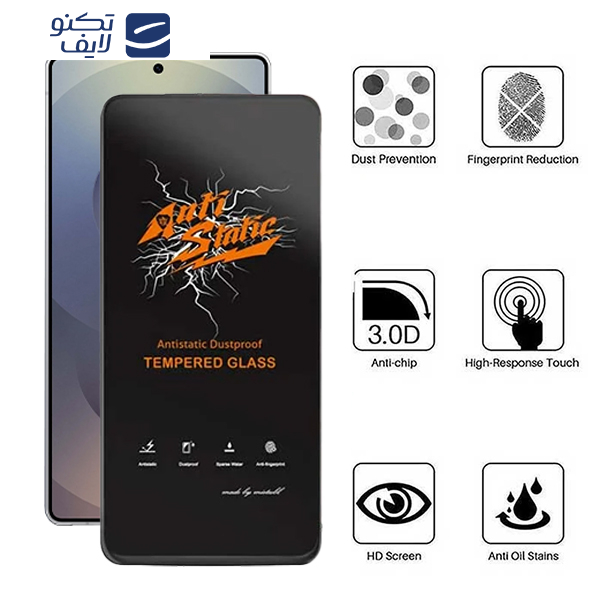 محافظ صفحه نمایش اِپیکوی مدل Antistatic Dustproof مناسب برای گوشی موبایل سامسونگ Galaxy S26 Ultra محافظ صفحه نمایش اِپیکوی مدل Antistatic Dustproof مناسب برای گوشی موبایل سامسونگ Galaxy S26 Ultra