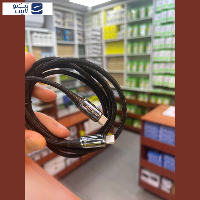 کابل USB-C بودی مدل DC229TT15B طول 1.5 متر کابل USB-C بودی مدل DC229TT15B طول 1.5 متر