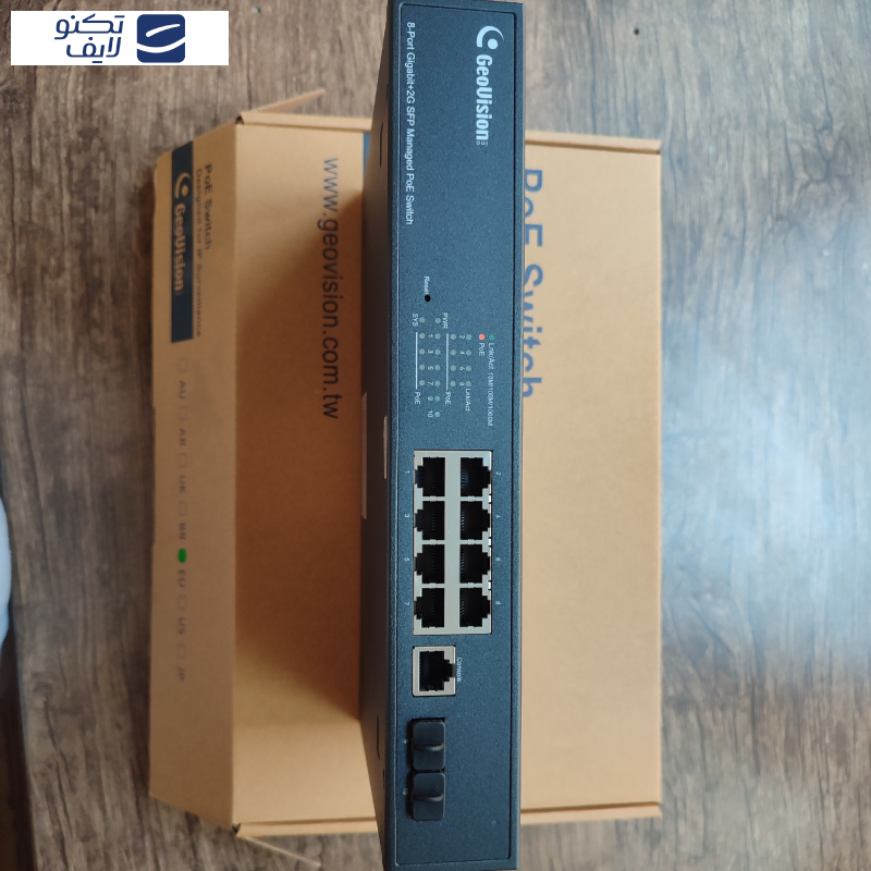 سوئیچ شبکه مدیریتی 10 پورت POE مدل GV-APOE0811 سوئیچ شبکه مدیریتی 10 پورت POE مدل GV-APOE0811