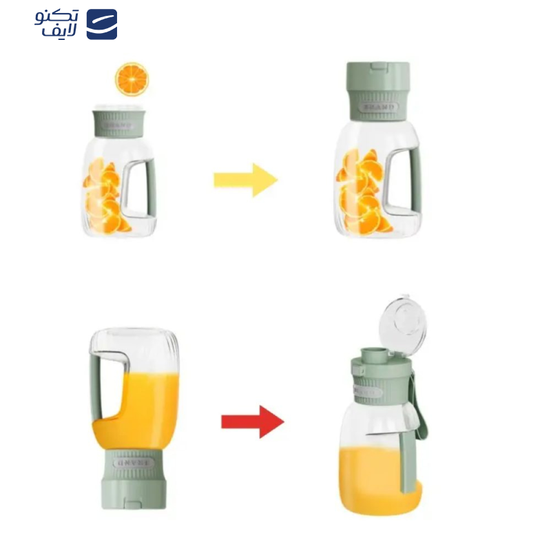 شیکر گرین لاین مدل Mega Portable Blender گنجایش 1 لیتر شیکر گرین لاین مدل Mega Portable Blender گنجایش 1 لیتر