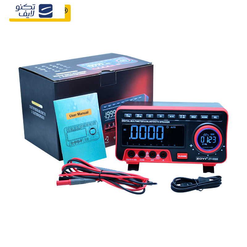مولتی متر دیجیتال زویی مدل ZT-5566 مولتی متر دیجیتال زویی مدل ZT-5566