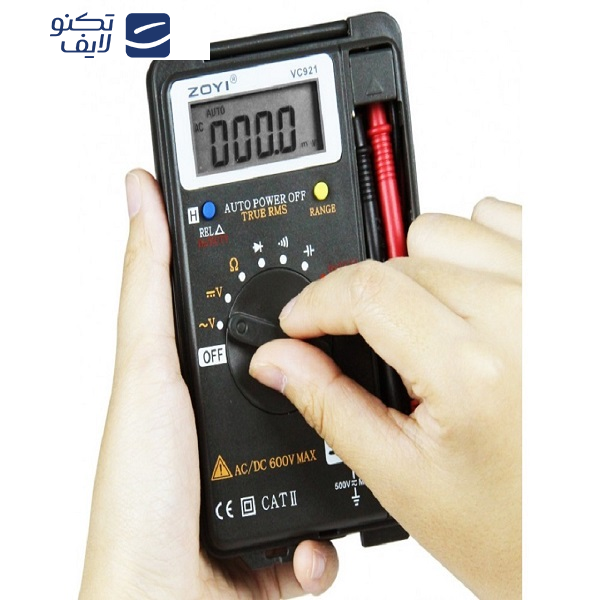 مولتی متر دیجیتال زویی مدل VC921 مولتی متر دیجیتال زویی مدل VC921