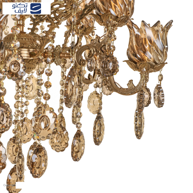 لوستر 10 شعله شاهان تک کد B.8050 لوستر 10 شعله شاهان تک کد B.8050