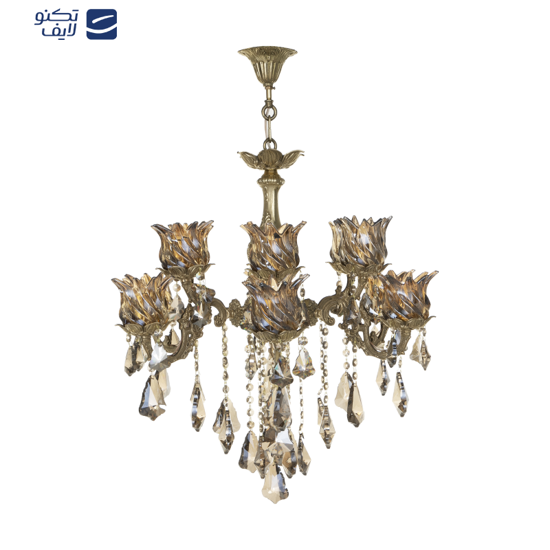 لوستر 12 شعله شاهان تک کد B/8013 لوستر 12 شعله شاهان تک کد B/8013