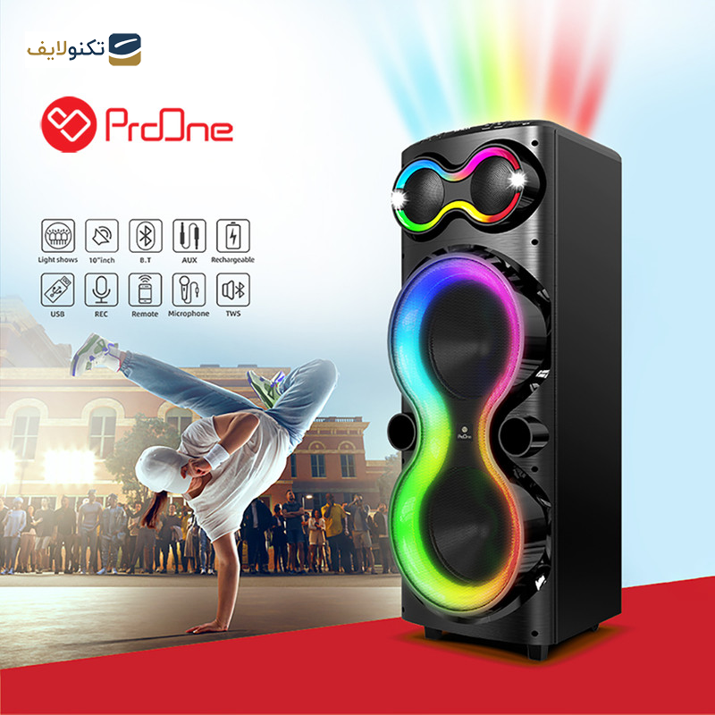 اسپیکر بلوتوثی پرووان مدل PSB4946