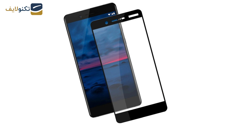محافظ صفحه نمایش 5D بوف مدل F33 مناسب برای گوشی موبایل نوکیا 7