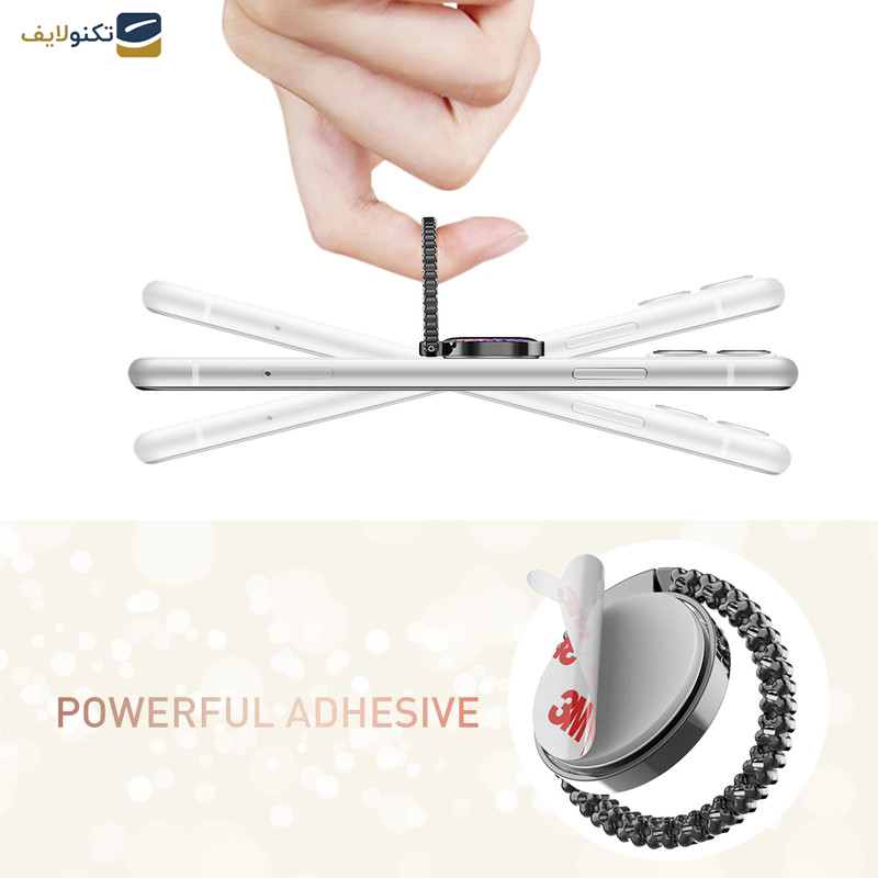 پایه نگهدارنده گوشی موبایل آها استایل مدل st11-Black