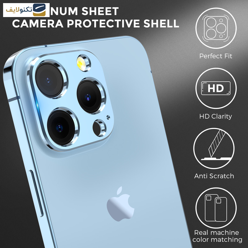محافظ لنز دوربین آهااستایل مدل WG62-2 مناسب برای گوشی موبایل اپل iPhone 13 pro / 13 Pro max محافظ لنز دوربین آهااستایل مدل WG62-2 مناسب برای گوشی موبایل اپل iPhone 13 pro / 13 Pro max