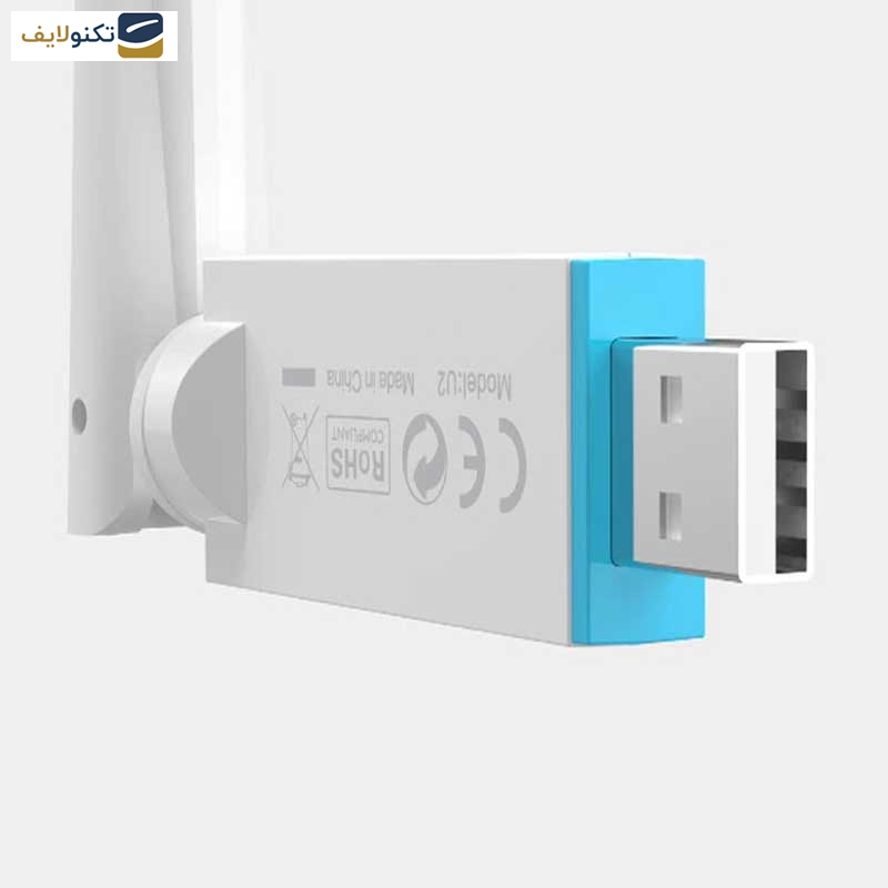 کارت شبکه USB تندا مدل U2 کارت شبکه USB تندا مدل U2