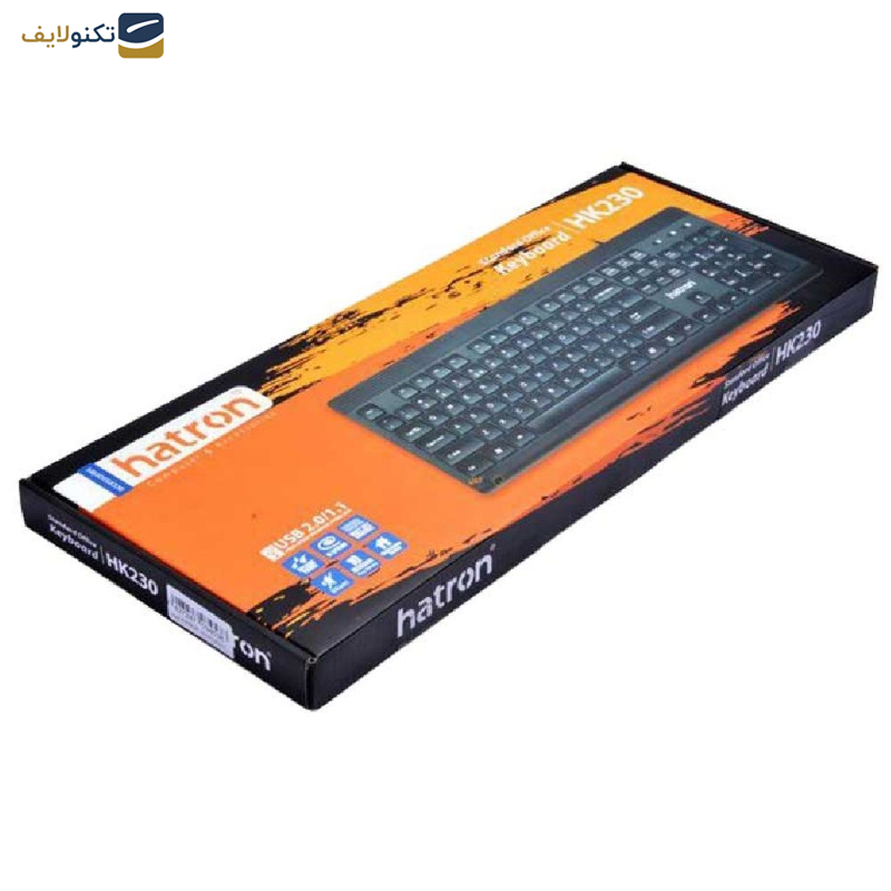 کیبورد هترون مدل HK230 کیبورد هترون مدل HK230