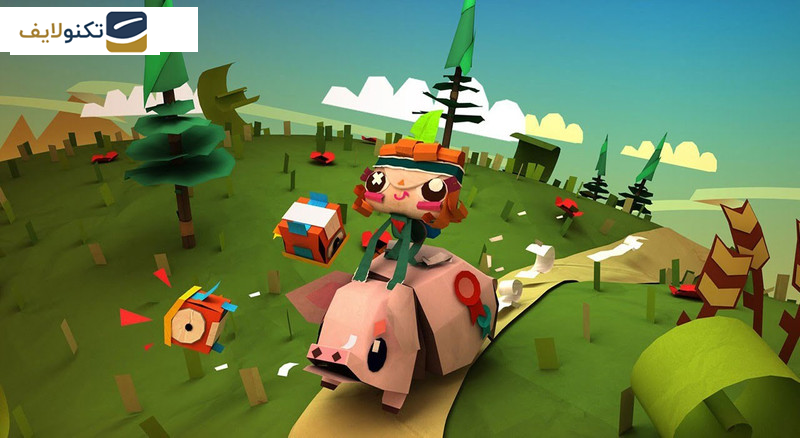 بازی Tearaway Unfolded مخصوص PS4 بازی Tearaway Unfolded مخصوص PS4