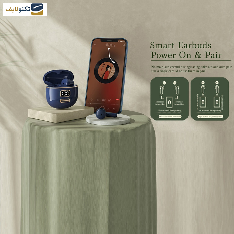 هدفون بلوتوثی ریمکس طرح کلاسیک مدل TWS-36 هدفون بلوتوثی ریمکس طرح کلاسیک مدل TWS-36
