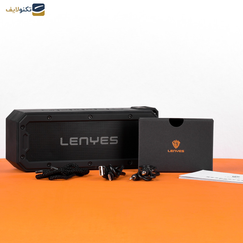 اسپیکر بلوتوثی قابل حمل لنیز مدل S108 اسپیکر بلوتوثی قابل حمل لنیز مدل S108