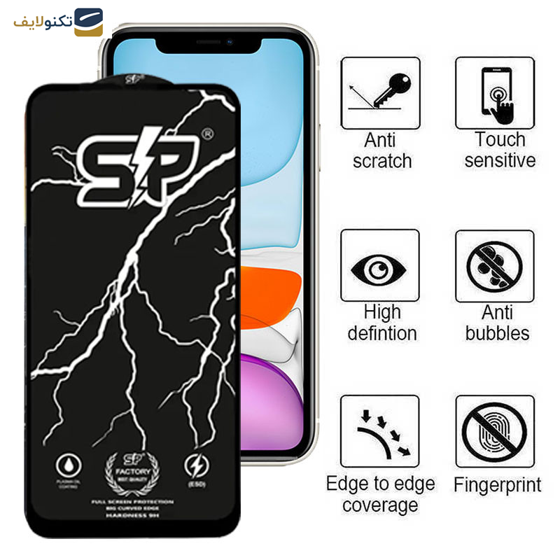 محافظ صفحه نمایش اپیکوی مدل SP Factory مناسب برای گوشی موبایل اپل iPhone 11/XR محافظ صفحه نمایش اپیکوی مدل SP Factory مناسب برای گوشی موبایل اپل iPhone 11/XR