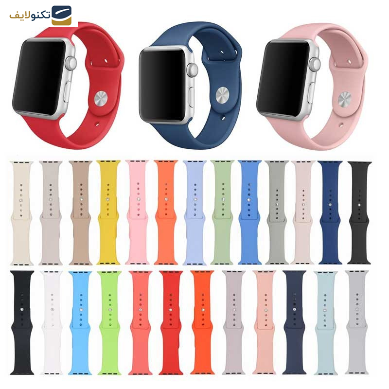 بند اپیکوی مدل SiliconBand مناسب برای اپل واچ 42/44/45/49 میلی متری بند اپیکوی مدل SiliconBand مناسب برای اپل واچ 42/44/45/49 میلی متری