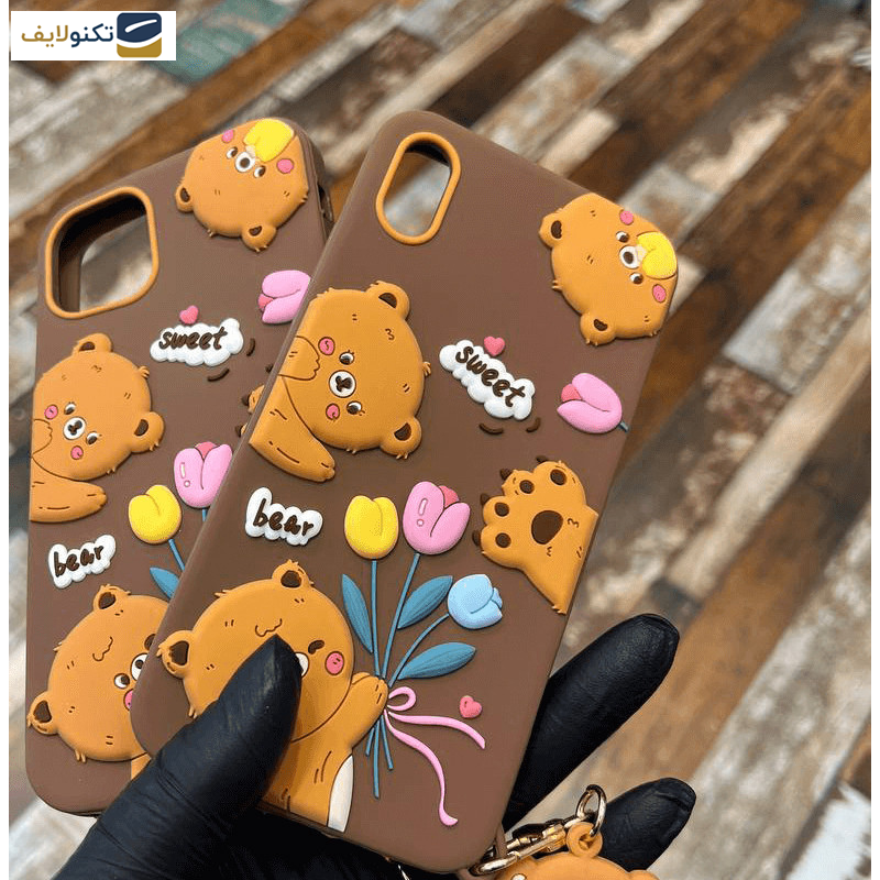 کاور اپیکوی مدل Chubby Bear مناسب برای گوشی موبایل اپل iPhone 12 Pro Max به همراه آویز کاور اپیکوی مدل Chubby Bear مناسب برای گوشی موبایل اپل iPhone 12 Pro Max به همراه آویز
