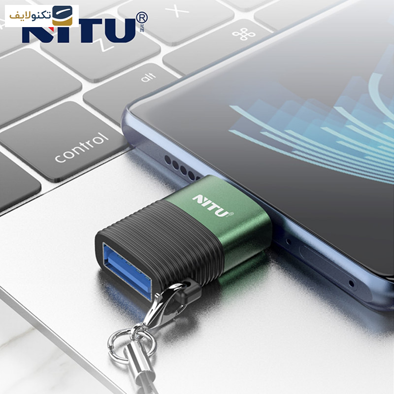 مبدل USB-C به USB OTG نیتو مدل CN17 مبدل USB-C به USB OTG نیتو مدل CN17