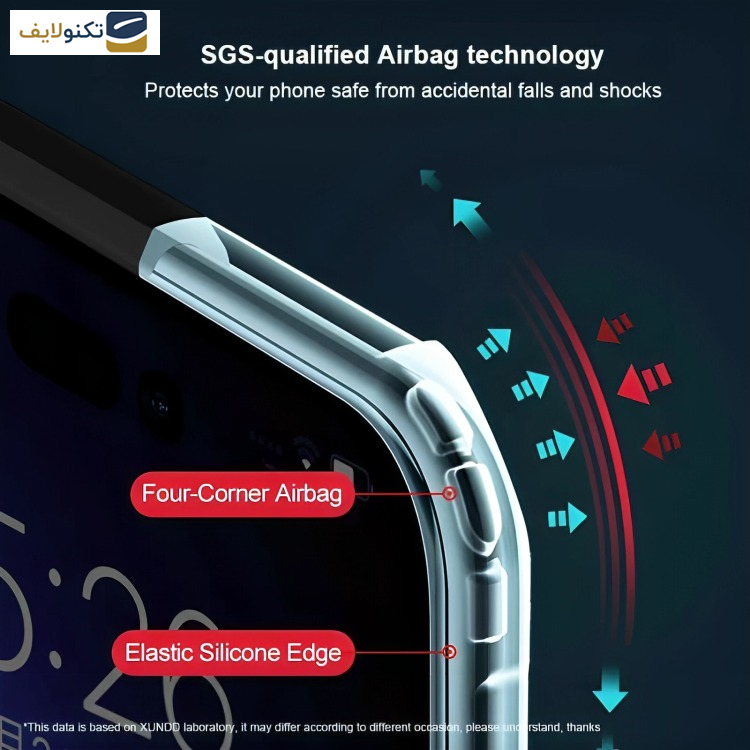 کاور ژاند مدل Magnetic Holder مناسب برای گوشی موبایل اپل iPhone 15