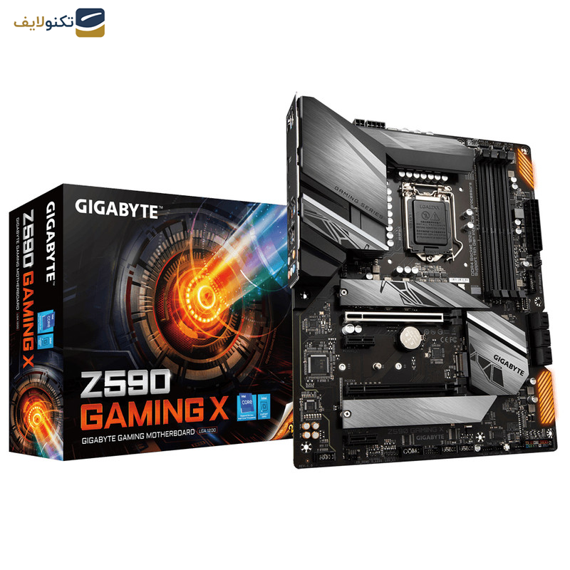 مادربرد گیگابایت مدل Z590 GAMING X rev. 1.x مادربرد گیگابایت مدل Z590 GAMING X rev. 1.x