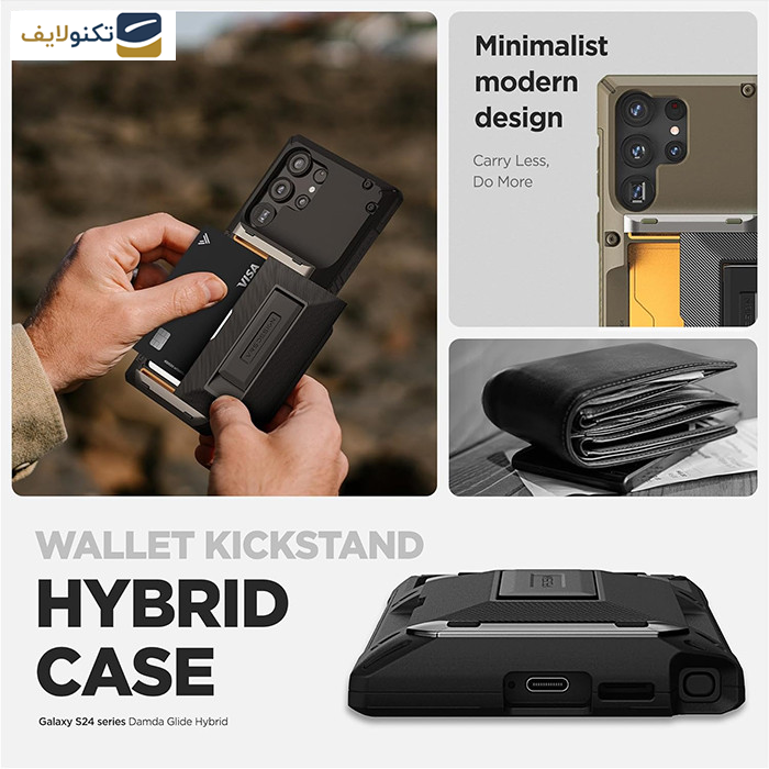 کاور وی آر اس دیزاین مدل Damda Glide Hybrid مناسب برای گوشی موبایل سامسونگ Galaxy S24 Ultra کاور وی آر اس دیزاین مدل Damda Glide Hybrid مناسب برای گوشی موبایل سامسونگ Galaxy S24 Ultra