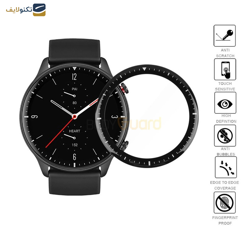 محافظ صفحه نمایش بادیگارد مدل PMMA مناسب برای ساعت هوشمند شیائومی Huami Amazfit GTR 2E محافظ صفحه نمایش بادیگارد مدل PMMA مناسب برای ساعت هوشمند شیائومی Huami Amazfit GTR 2E